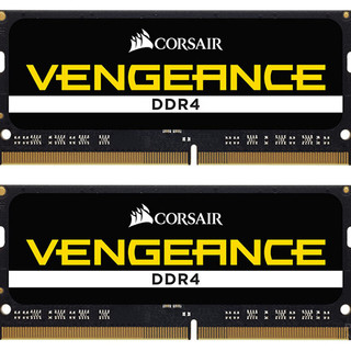 美商海盗船 16GB(8G×2)套装 DDR4 3000 笔记本内存条 复仇者系列