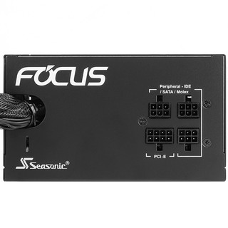 seasonic 海韵 FOCUS系列 FOCUS GM-750 金牌（90%）半模组ATX电源 750W