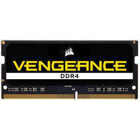 USCORSAIR 美商海盗船 复仇者系列 DDR4 2400MHz 笔记本内存 普条 黑色 32GB CMSX32GX4M1A2400C16