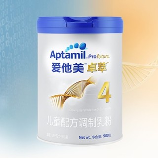 Aptamil 爱他美 卓萃系列 白金版 儿童奶粉 国行版 4段 900g*4罐