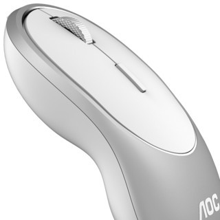 AOC 冠捷 MS720 2.4G无线鼠标 2000DPI 银白色