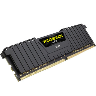 USCORSAIR 美商海盗船 复仇者LPX系列 DDR4 3600MHz 台式机内存 马甲条 黑色 256GB 32GBx8 CMK256GX4M8D3600C18