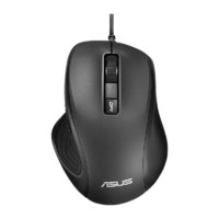 ASUS 华硕 UX300PRO黑静音有线游戏办公鼠标自营便携笔记本家用家用台式机PC即插即用USB人体工学一年换新