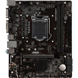 MSI 微星 B360M PRO VD MATX主板（intel LGA1151、B360）