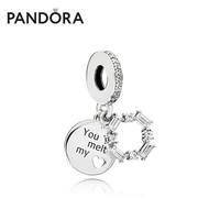 PANDORA/潘多拉 797553CZ 冰晶雕塑925银串饰