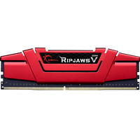 G.SKILL 芝奇 Ripjaws V系列 DDR4 3000MHz 台式机内存 法拉利红 8GB F4-3000C15S-8GVRB