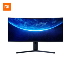 MI 小米 曲面显示器 34英寸 VA显示器（3440×1440、1500R、144Hz、FreeSync）