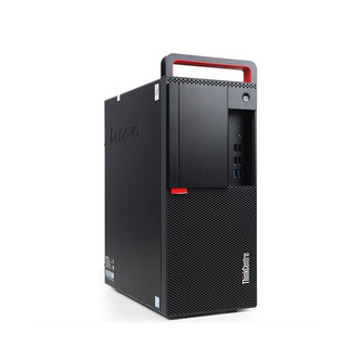 Lenovo 联想 ThinkCentre M720T 九代酷睿版 21.5英寸 商务台式机 黑色(酷睿i5-9500、RX550、8GB、256GB SSD+1TB HDD、风冷)