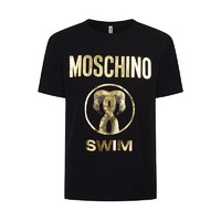 MOSCHINO 莫斯奇诺 男士圆领短袖T恤 V1910 2303 黑色 M