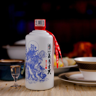 肆拾玖坊 义薄云天 53%vol 酱香型白酒 500ml 单瓶装