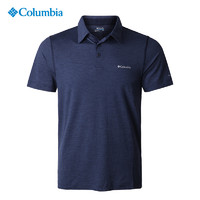 Columbia 哥伦比亚 清仓哥伦比亚Columbia户外运动男装速干衣短袖POLO翻领T恤