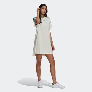 adidas Originals TEE DRESS 女子运动连衣裙 H56457 汉玉白 32