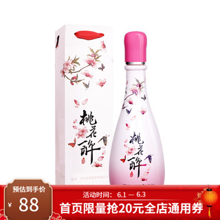 LUZHOULAOJIAO 泸州老窖 桃花醉  果香味预调酒  22度 500ml