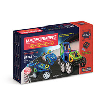 MAGFORMERS 麦格弗 Magformers磁力片磁力棒儿童拼搭系列金 707003 遥控游轮套组