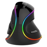 DeLUX 多彩 M618 Plus 有线鼠标 4000DPI RGB 黑色