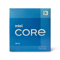 intel 英特尔 酷睿 i3-10105 CPU 4.4Ghz 4核8线程