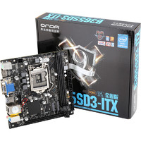 ONDA 昂达 B365SD3 ITX 全固版 M-ATX主板（Intel LGA 1151、B365）