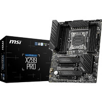 MSI 微星 X299 PRO ATX主板（intel LGA2066、X299）