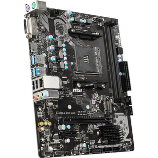 MSI 微星 B450M-A PRO MAX主板 （AMD B450/Socket AM4）