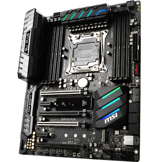 MSI 微星 X299 SLI PLUS ATX主板（intel LGA2066、X299）