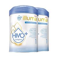 illuma 启赋 HMO+系列 婴儿奶粉 港版 1段 850g*2罐