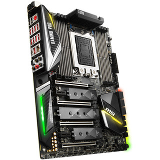 MSI 微星 X399 GAMING PRO CARBON AC ATX主板（AMD TR4、X399）