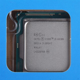 intel 英特尔 酷睿 i5-4690k CPU 3.50GHz 4核4线程