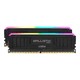 Crucial 英睿达 32GB(16G×2)套装 DDR4 4000频率 台式机内存条 铂胜MAX系列 RGB内存 美光原厂颗粒