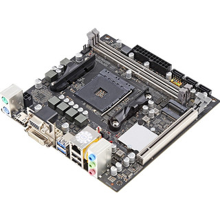 ONDA 昂达 A320SD4-ITX 全固版 MINI-ITX主板（AMD AM4、A320）
