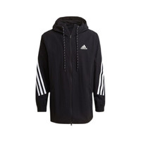 adidas 阿迪达斯 M 3S tape Jkt 男子运动夹克 GM5752 黑色/白 S