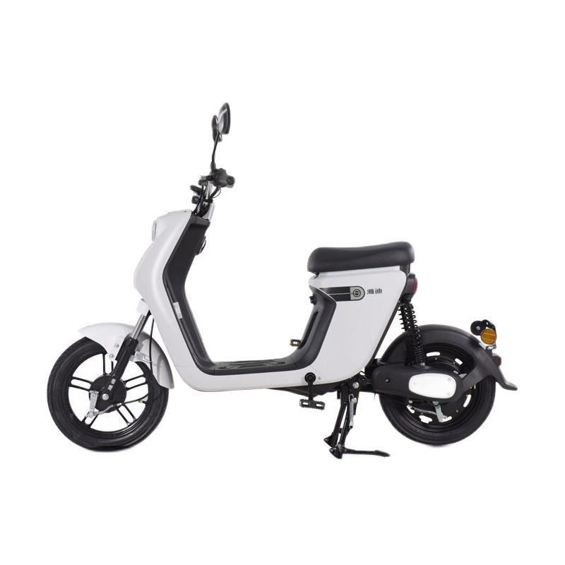 yadea 雅迪 欧致 电动自行车 tdr2242z 48v24ah锂电池 雪珠白 升级版