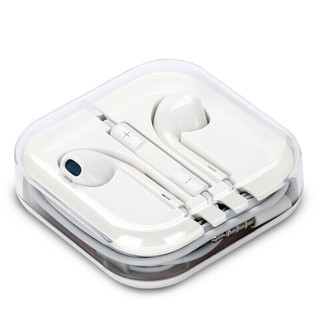 梵帝西诺 半入耳式降噪有线耳机 白色 3.5mm