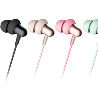 1MORE 万魔 Stylish E1025 入耳式双动圈有线耳机 黑色 3.5mm