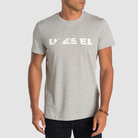 DIESEL 迪赛 00STXQR091B912  男款logo短袖T恤