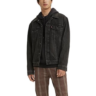 Levi's 李维斯 男士夹克 72334-0584（New）Blow Away-Black L