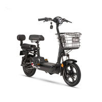 AIMA 爱玛 多乐 电动自行车 TDT1077-2Z 48V12Ah锂电池 亚黑