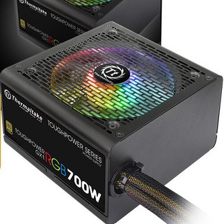 Thermaltake 曜越 TOUGHPOWER GX1 RGB 700 金牌（90%）非模组ATX电源 700W