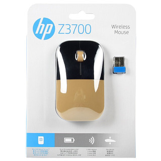 HP 惠普 Z3700 2.4G无线鼠标 1200DPI 金色