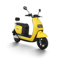 XDAO 小刀电动车 E族-S 电动摩托车 XD500DQT-62 60V20Ah铅酸电池 灿烂黄