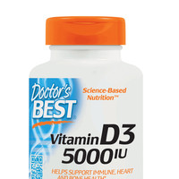 88VIP：Doctor's BEST 维生素D3 360粒*2瓶
