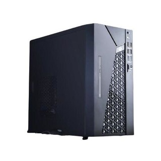 NINGMEI 宁美 卓系列 台式机 黑色(酷睿i3-10100、核芯显卡、8GB、256GB SSD+1TB HDD、风冷)