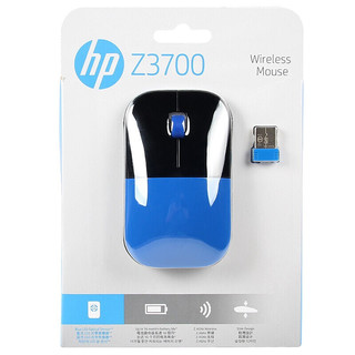 HP 惠普 Z3700 2.4G无线鼠标 1200DPI 蓝色