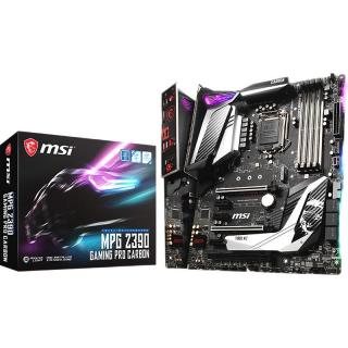 MSI 微星 MPG Z390 GAMING PRO CARBON 暗黑板 ATX主板（Intel LGA1151、Z390）