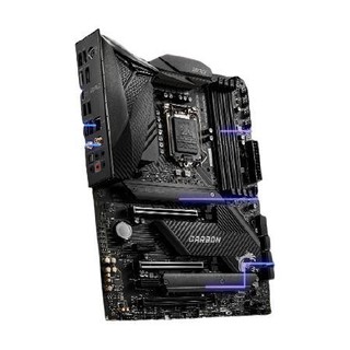 MSI 微星 MPG Z490 GAMING CARBON WiFi ATX主板（Intel LGA 1200、Z490）