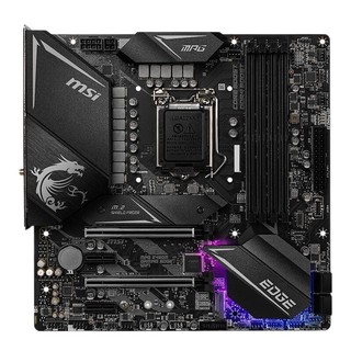 MSI 微星 MPG Z490M GAMING EDGE WiFi 刀锋板 MATX主板（intel LGA1200、Z490）