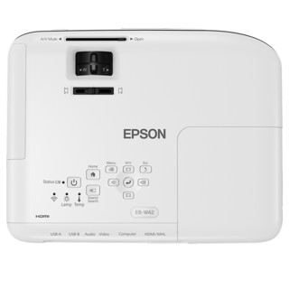 EPSON 爱普生 CB-W42 办公投影机 白色