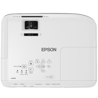 EPSON 爱普生 CB-U42 办公投影机 白色