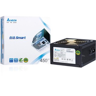 DELTA 台达 Smart450 白牌（80%）非模组ATX电源 450W