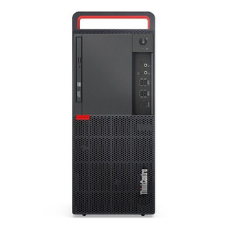 Lenovo 联想 ThinkCentre M920t 九代酷睿版 27英寸 商用台式机 黑色 (酷睿i7-9700、2G独显、32GB、512GB SSD+2TB HDD、风冷)