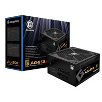  美商美商艾湃电竞 Apexgaming AG-850S 金牌（90%）半模组ATX电源 850W